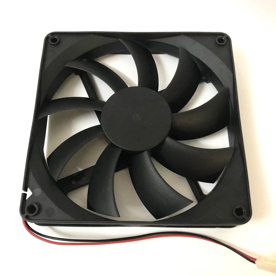 Silent 135MM Cooling Fan 13525 135*135*25MM  Chassis Fan 13525 Thin 13.5CM 12V 0.4A 2PIN