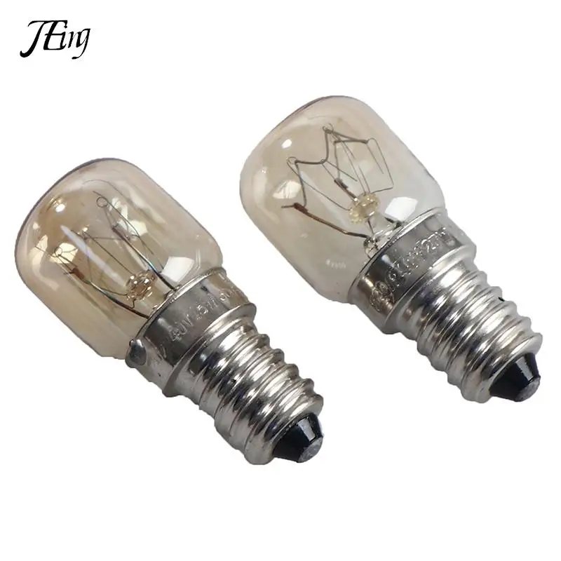 Oven Light 15W 25W High Temperature Resistant 300 Degree Oven Microwave Oven Bulb Salt Lamp E14 Small Screw Mouth