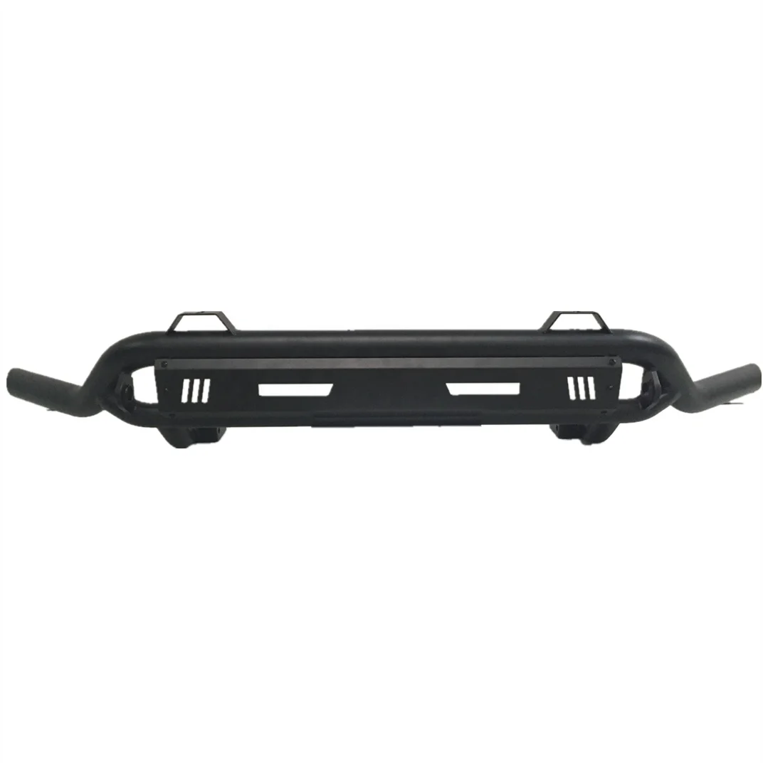 Car Front Bumper, for Mitsubishi Triton L200 Pickup, 4x4 Steel Bull Bar Guard, with Winch Cradle, Outback Safari Protection