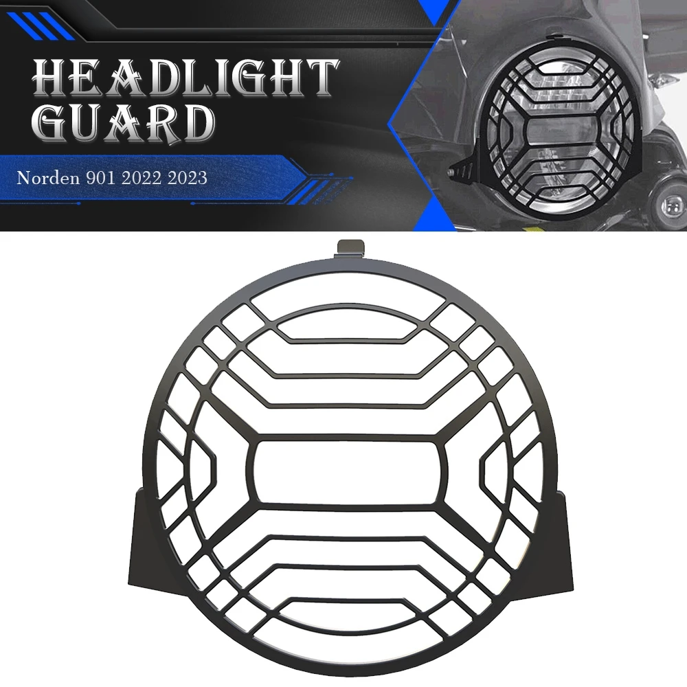 

For Norden 901 2022 2023 Motorcycle Accessories Headlight Guard Front Lamp Protector Cover Stainless Steel Hand Light Decorative