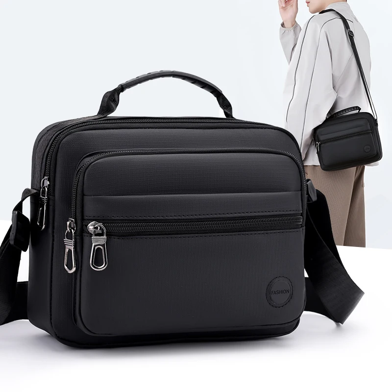 

Мужская дорожная сумка через плечо – организованная конструкция с несколькими отделениями и регулируемым ремнем для работы