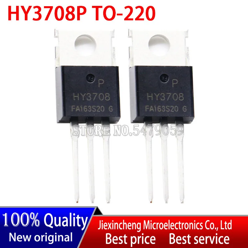 10PCS New original HY3708P HY3708 TO220 80V 170A MOSFET