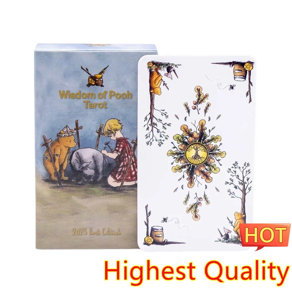 Future Wisdom Of Pooh Tarot Cards No E Book Powwow Decks Boardgame Prophesy Tarot Cards Oracle