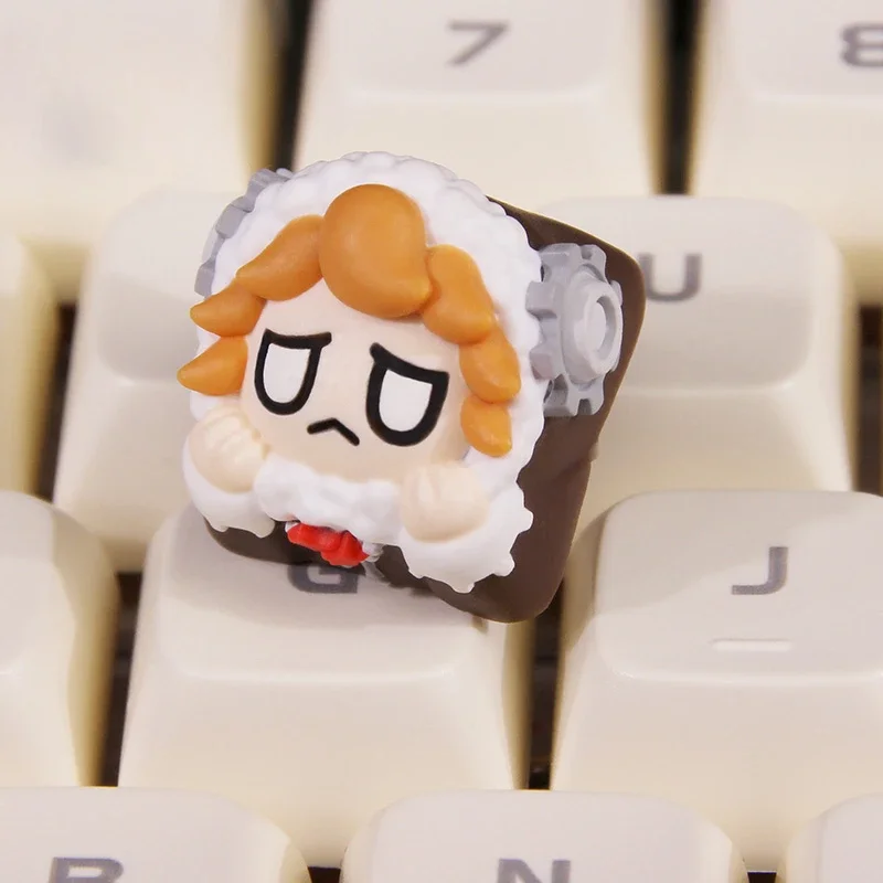 Anime Keycaps  Key Caps Mechanical Keyboard Dream Elf Personalized Handmade Resin Keycap Desktop Ornaments Cute Birthday Gifts