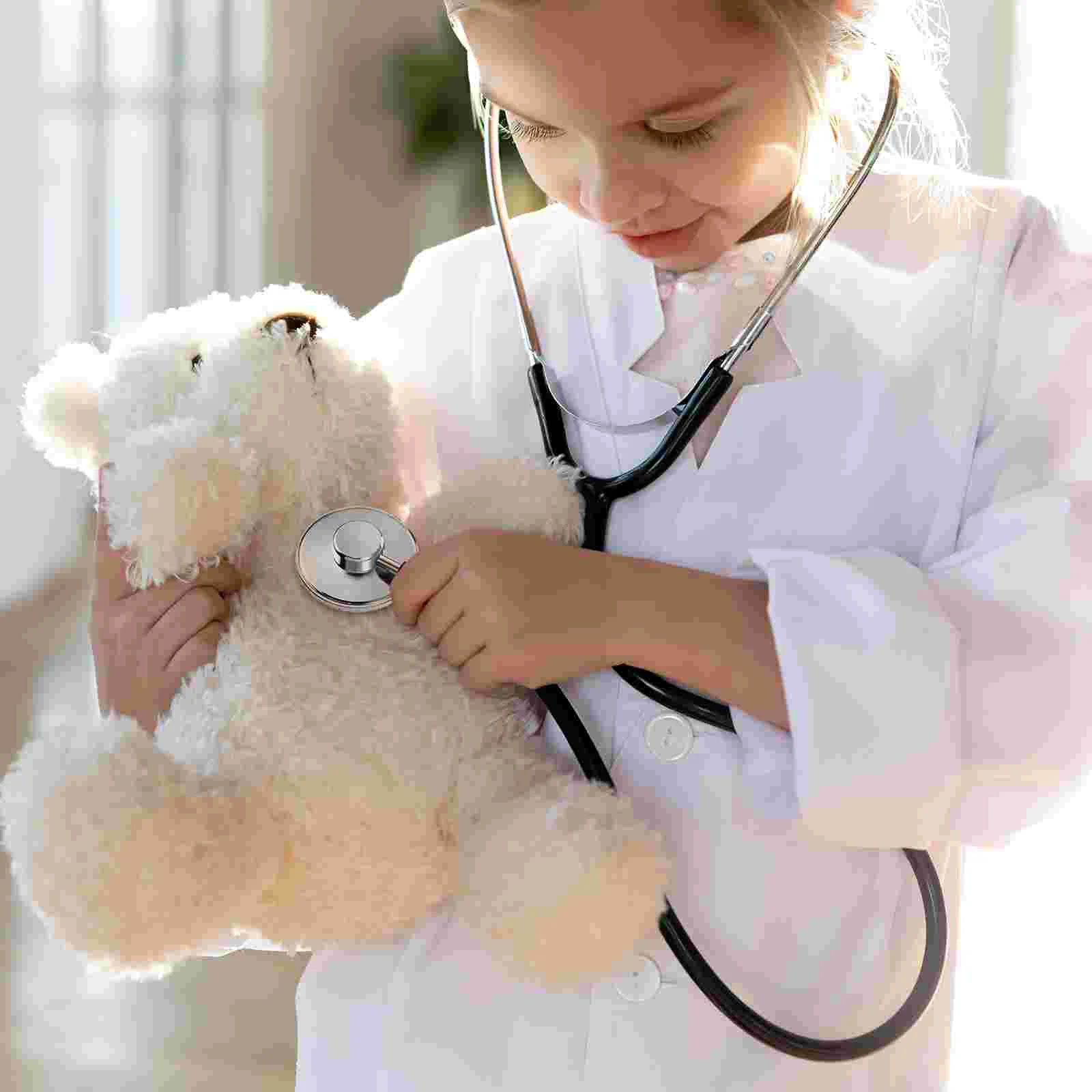 Kids Stethoscope Toy for Playing Simulation Cosplay Medical Equipment Toys Doctor Kit