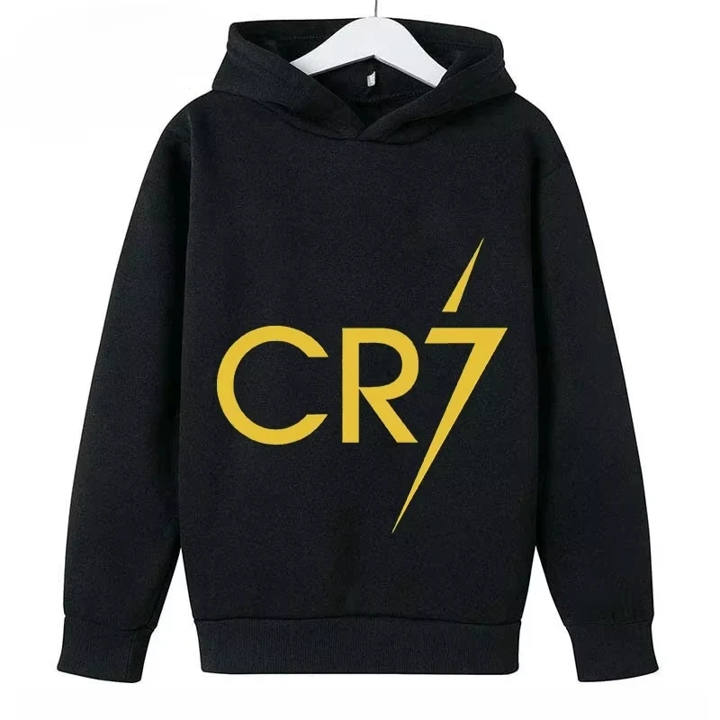 Brand Children's Clothing Casual Kid's Hoodie Spring and Autumn Sports Sweatshirt for Boys and Girls Ronaldo Printed Pullover