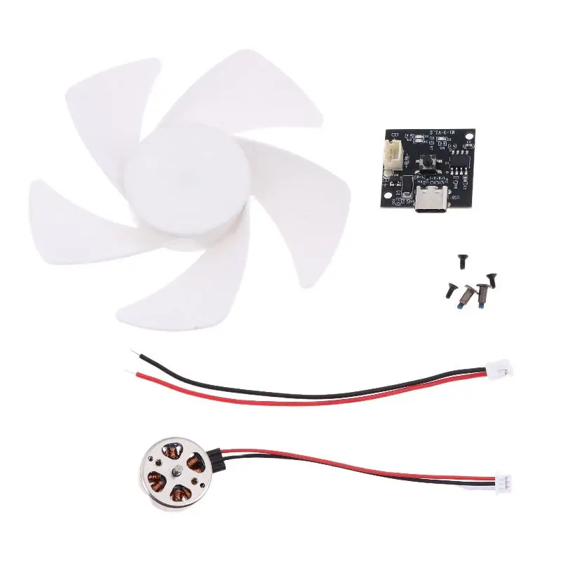 Brushless Motor Fan 1503 Miniature Kit for DIY RC FPV Drone Stable Operation Durable Parts for Quadcopter Aircraft