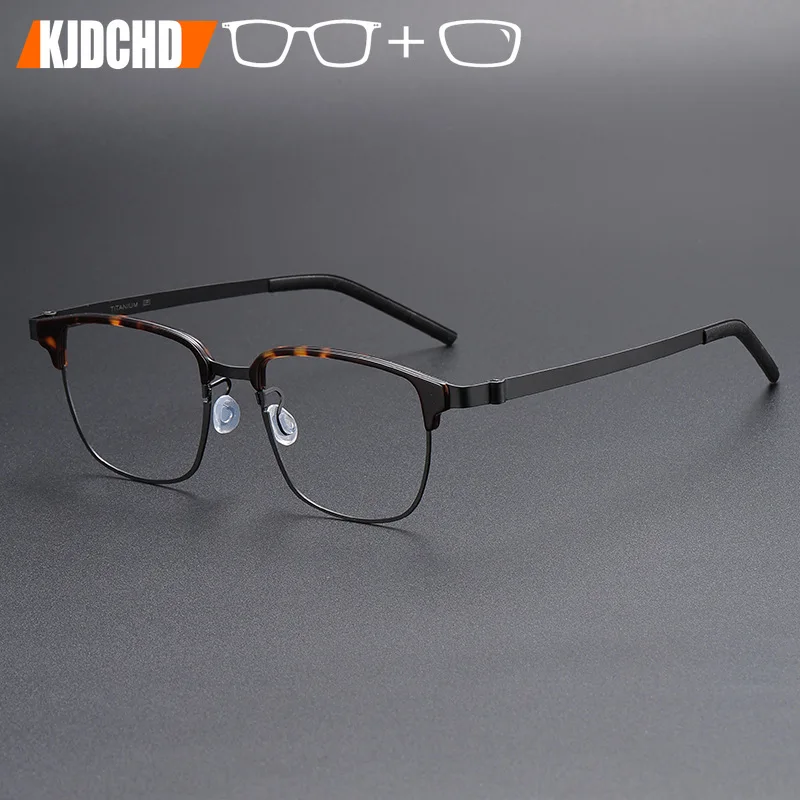 

Square Doctor With Prescription Eyeglasses Men Titanium Bifocal Progressive Glasses Photochromic Optical Multifocal Eyewear