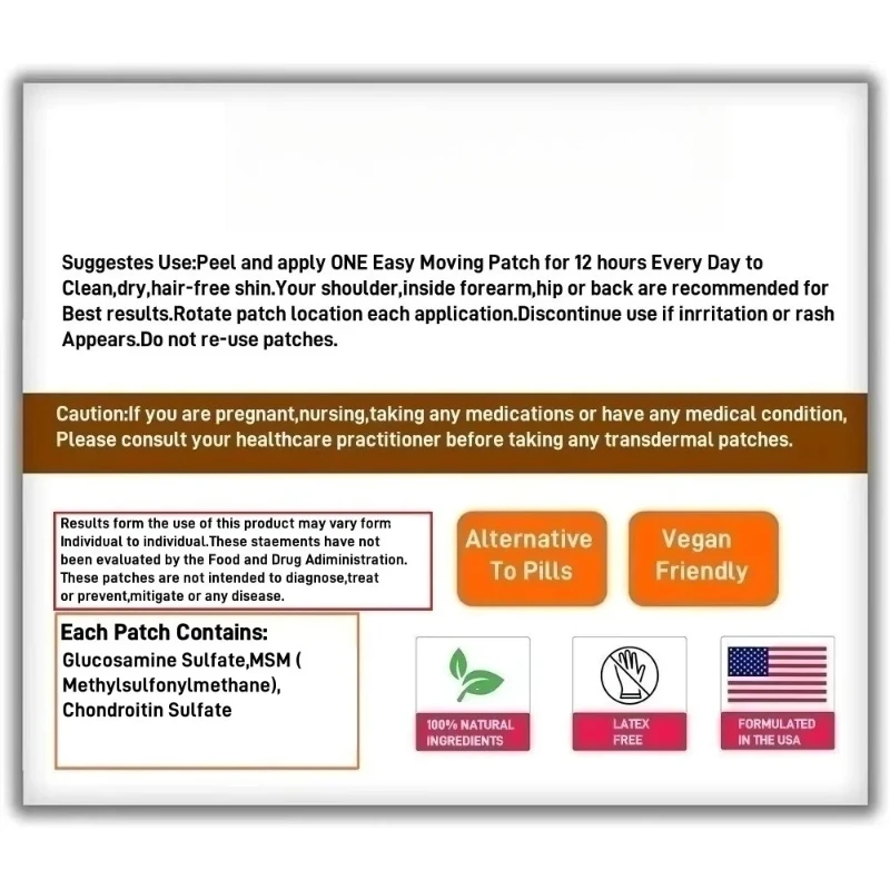 30 Patches Lions Mane Mushroom Transdermal Patches for Brain Stress Relief, Mental Clarity and Calm Immune Support view 2