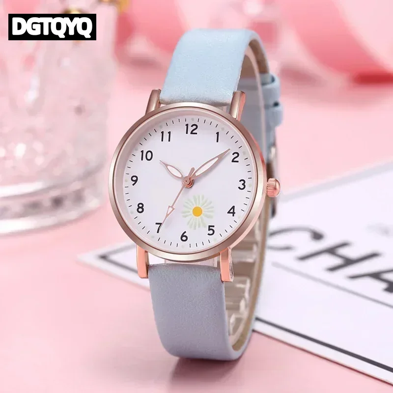 Luxury Watches for Women Luminous Retro Female Watch Ladies Belt Back Light Leather Strap Quartz Wristwatches Montre Femme