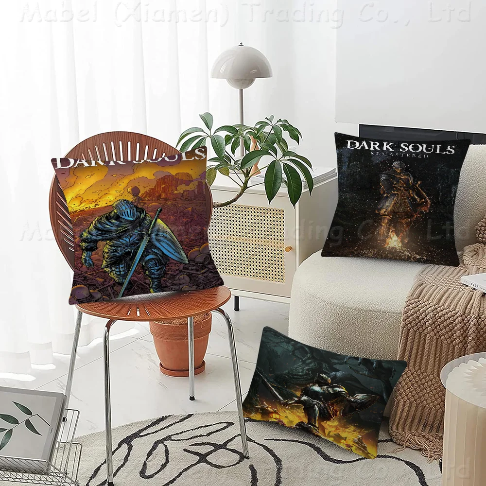 

Dark Souls Cushion Cover Car Throw Pillow Case For Sofa Car Christmas Gift 40x40cm 45x45cm