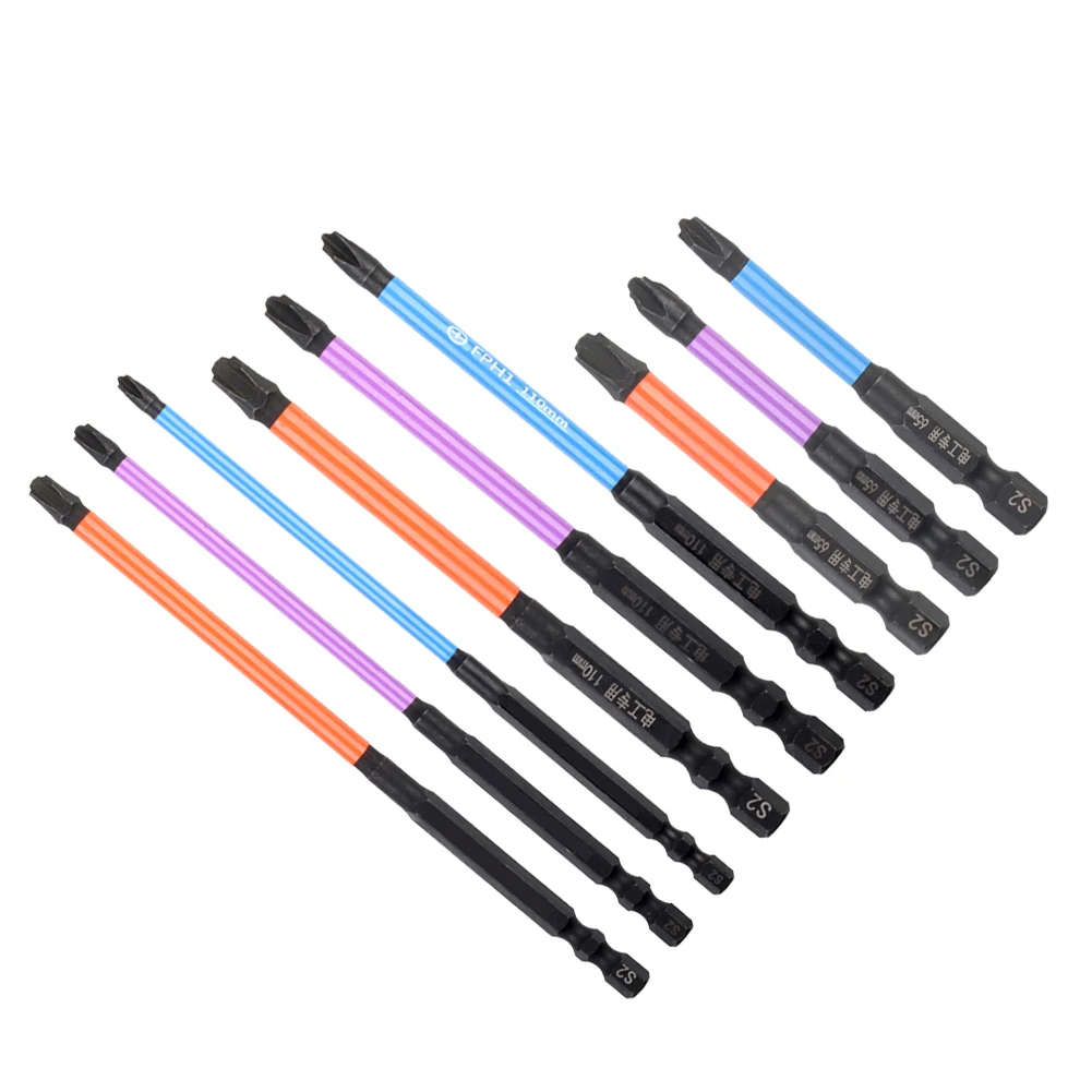 1pc 65/110/150mm Magnetic Special Cross Screwdriver Bit PH1 PH2 For Socket Switch Electrician Repair Hand Tools