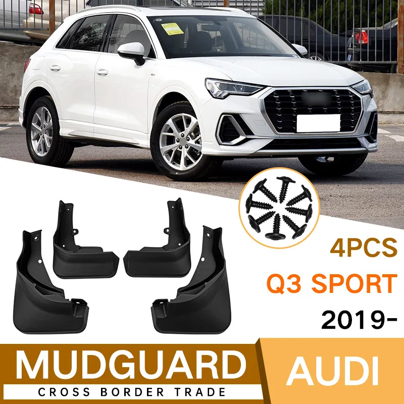 

Suitable for Audi Q3 Sport 2019-2023 Sport Edition car mudguard leather cross-border foreign trade