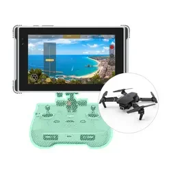 Hugerock 7 Inch 2600Nit Sunlight Readable Rugged Android Tablet PC Waterproof for DJI Drone Remote Monitor Motorcycle Display