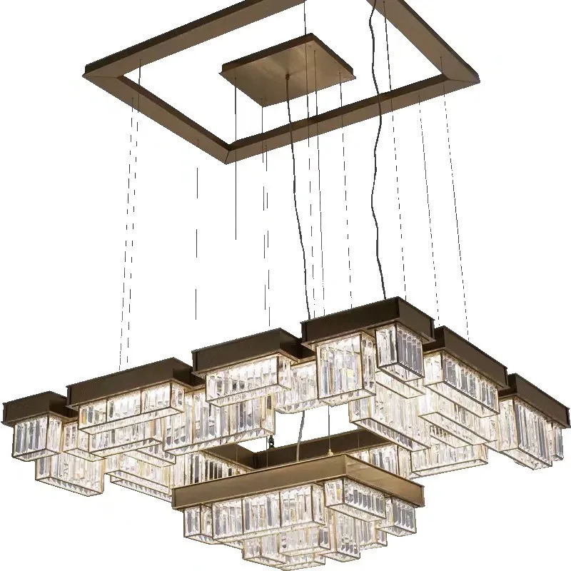 

Luxury geometric square atmosphere villa restaurant