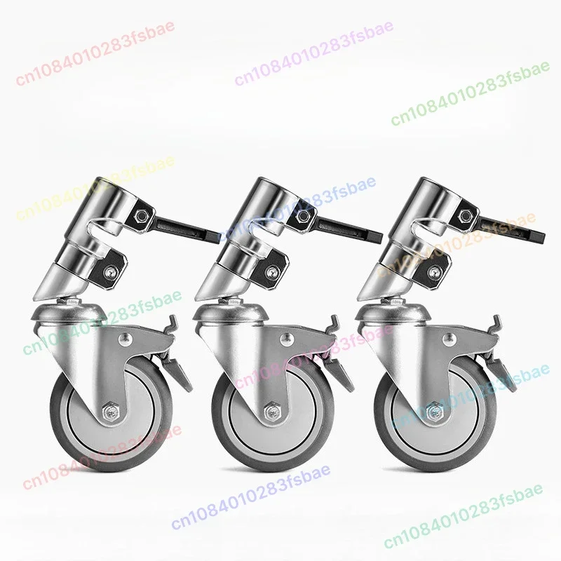 

Studio Tripod Moving Pulley 2.8 Meters Light Stand C-Frame Special Brake Roller Bottom Ground Wheel