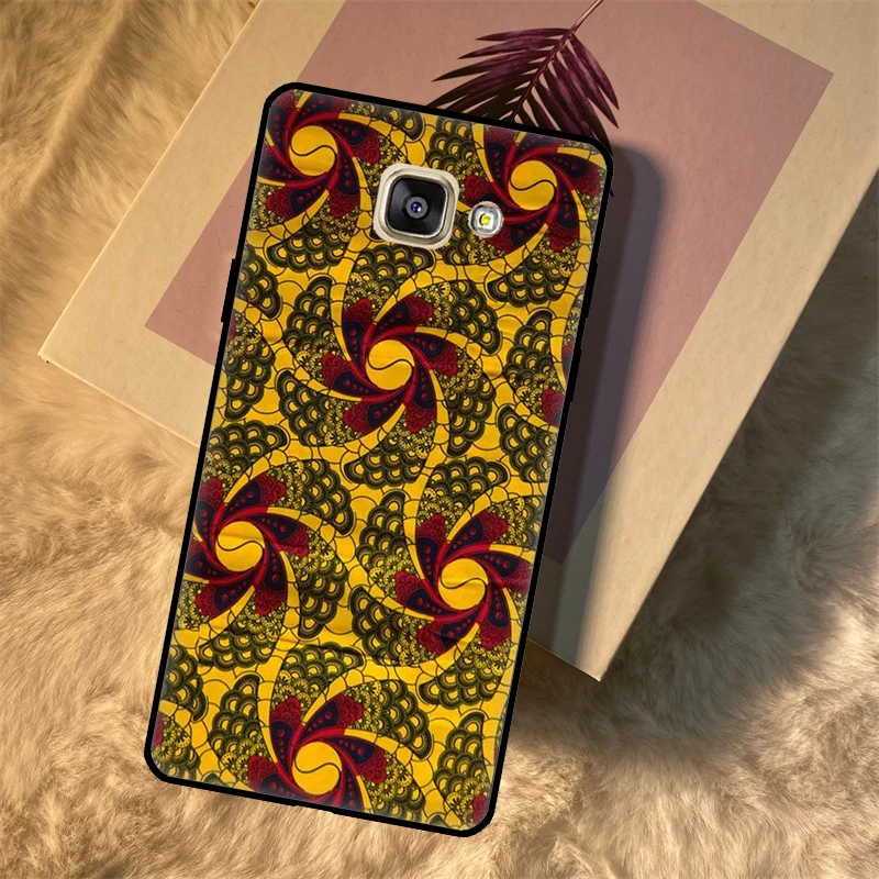 African Style Fabric Print Case For Samsung Galaxy J3 J5 J7 2016 J1 A3 A5 2017 J4 J6 Plus A6 A8 A9 J8 2018 Back Cover