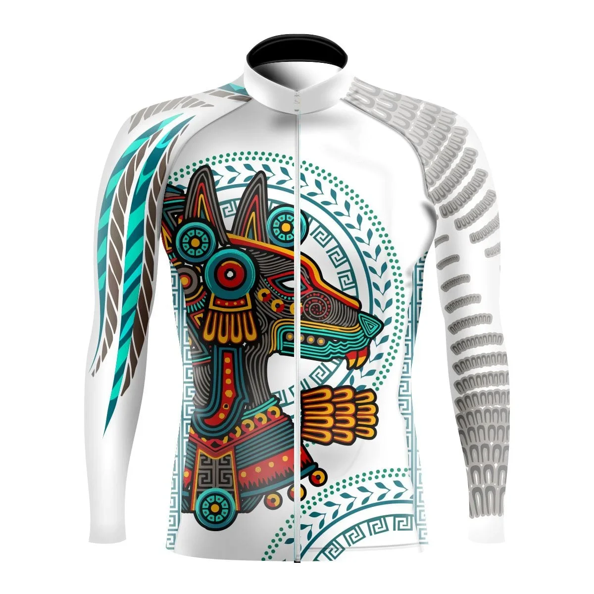 

Мексиканский велосипедный трикотаж с длинным рукавом, мужские топы, высококачественный трикотаж для горного и шоссейного велосипеда, одежда для велосипеда Mtb