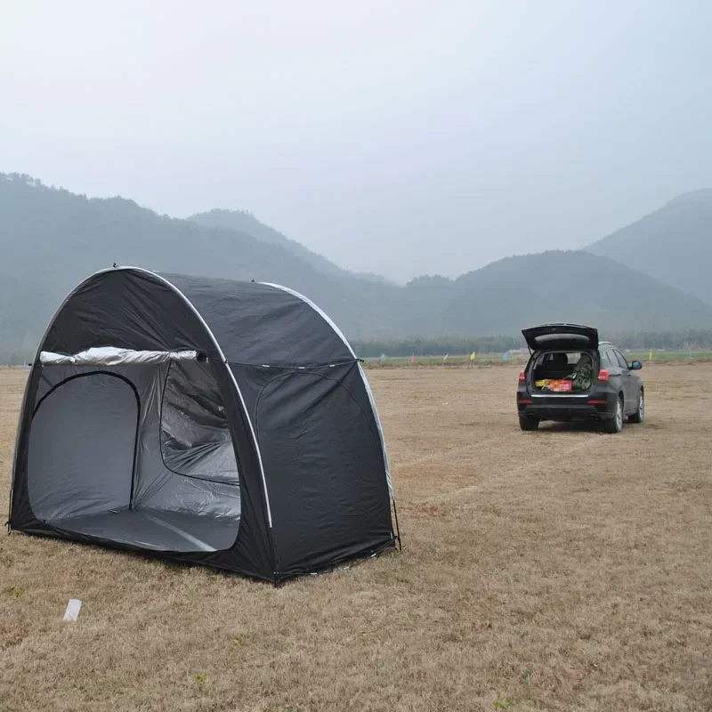 Car Rear Tent SUV Bicycle Extension Tent Multipurpose Outdoor Camping Hiking Sun Shade Waterproof Car Rear Tent Waterroof