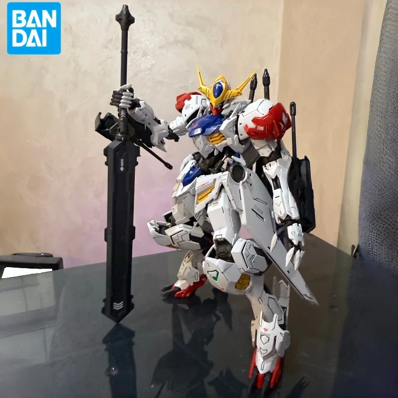 

Bandai Gundam Barbatos Lupus Mg 1/100 Iron Blooded Orphans Posable Assembled Model High Detail Official Licensed Collectible