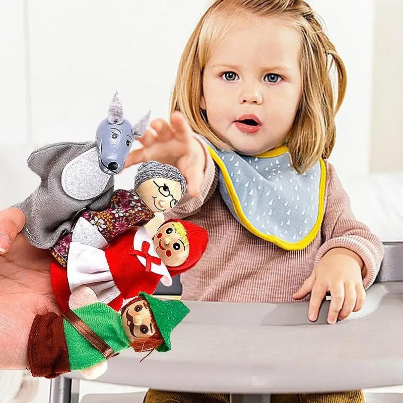 

4 шт., детские куклы-животные из мультфильма