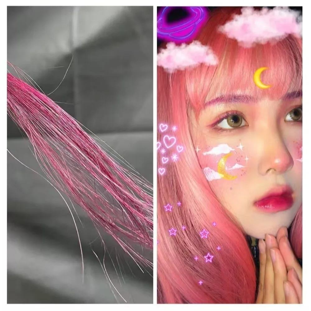 

DIY Temporary Hair Colour Cream Lasting Easy to Wash One-Time Hair Dye Grandma Gray Fragrant Hair Dyed Mud Cover Up White Hair