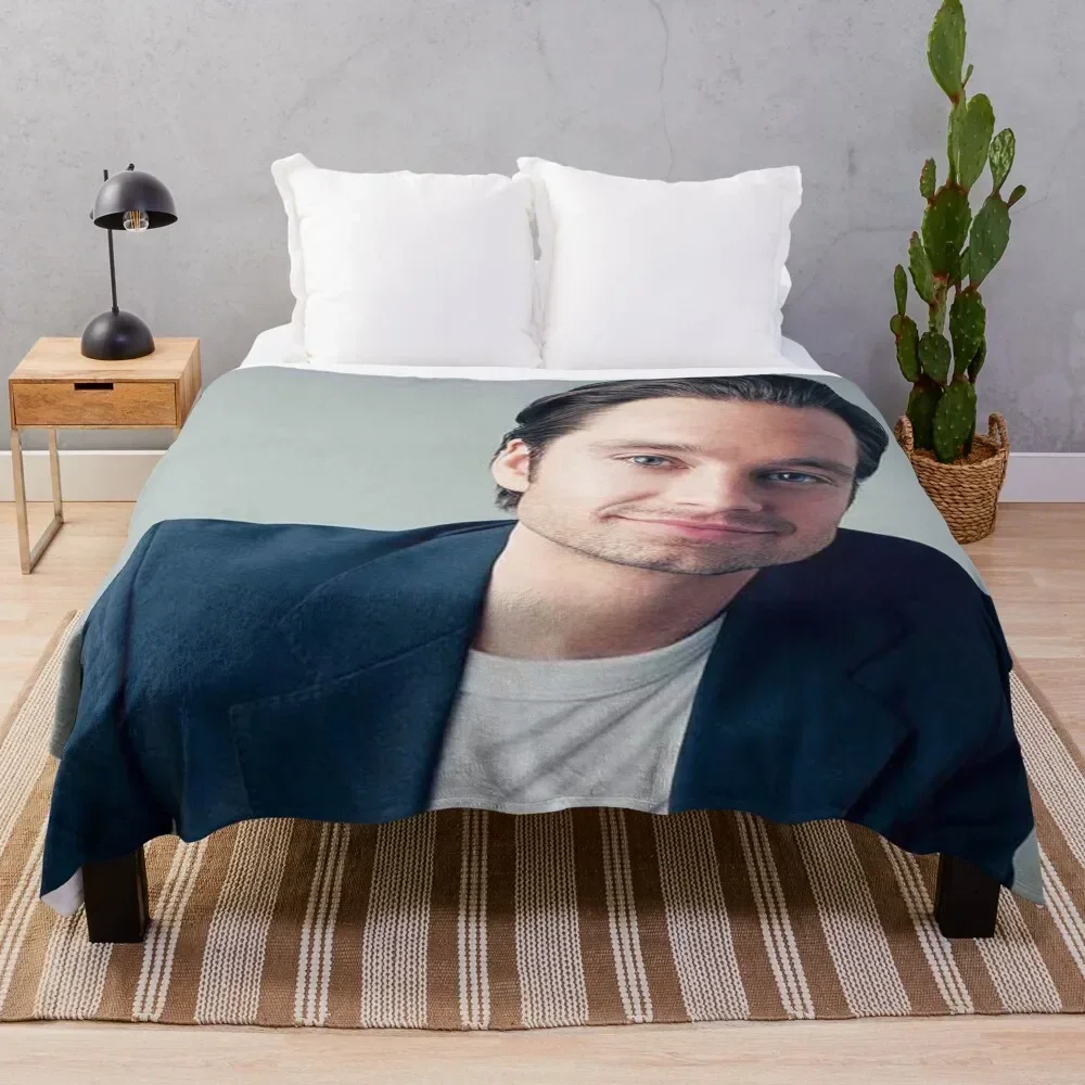 

Sebastian Stan Throw Blanket Quilt Baby Thermals For Travel christmas decoration Blankets