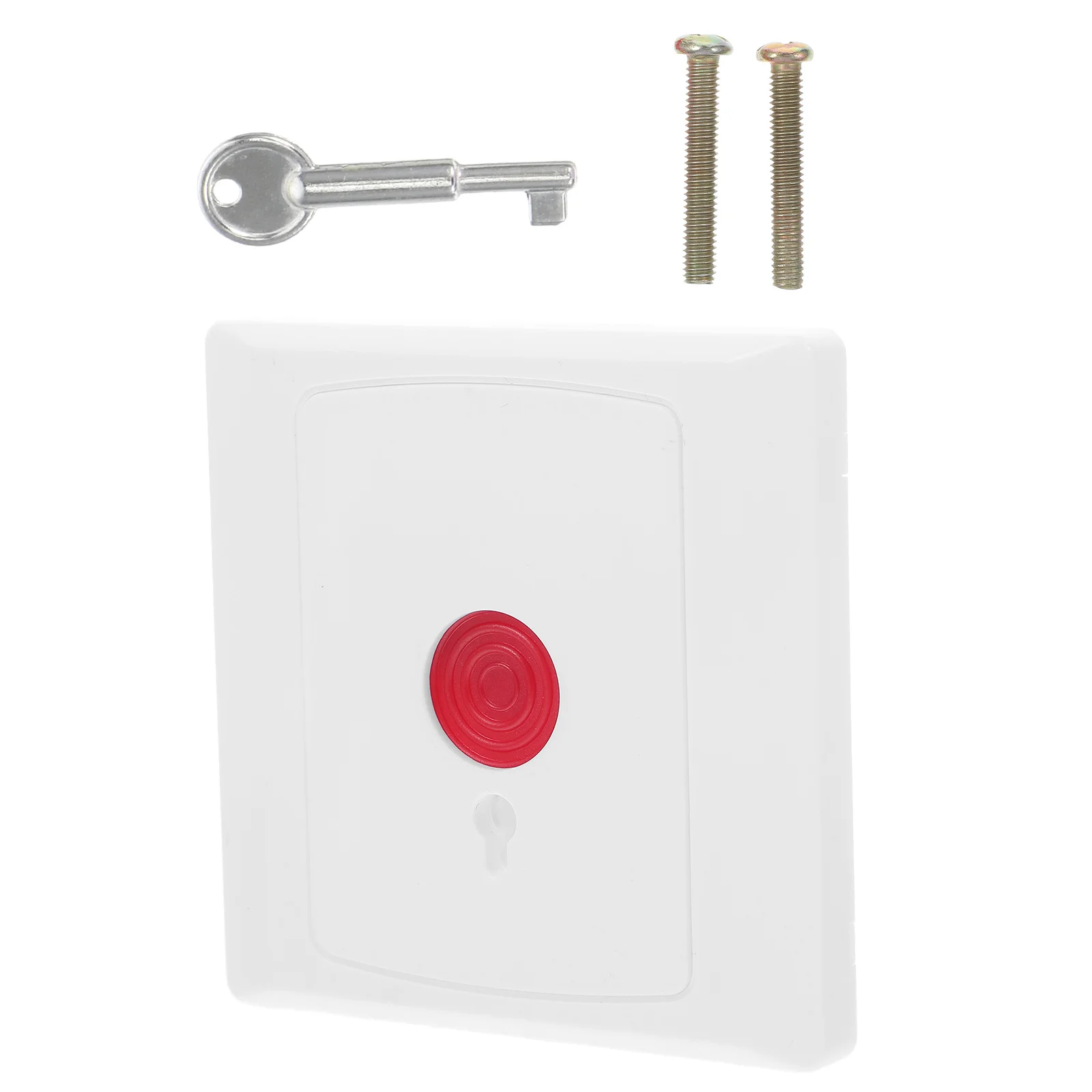 

Emergency Button Red Stop Push Silent Alert Home Security Fire Theft Exit Box Waterproof Power Emergency Shut Off Button Off