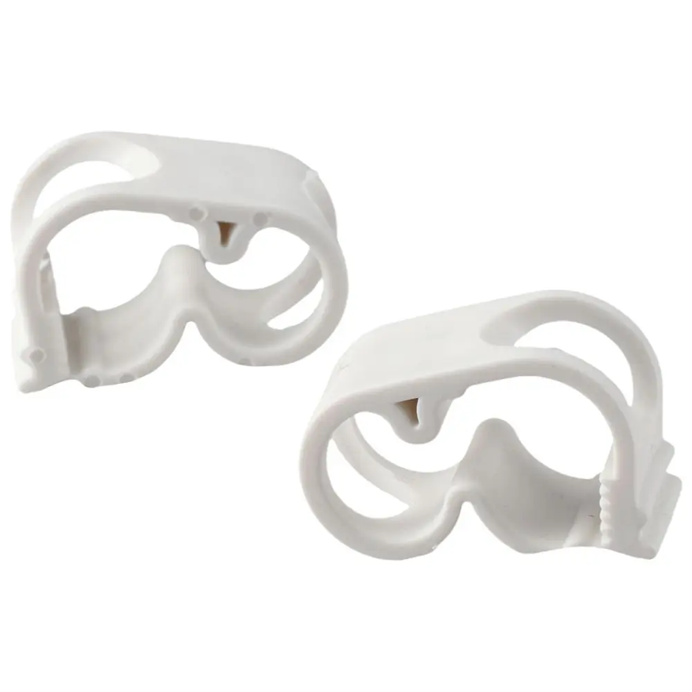 10PCS Plastic Plastic Tubing Clamps White 6~12mm/1/4"~1/2" Flow Control Hose Clamp Laboratory Pinch Valve Infusion Bottle