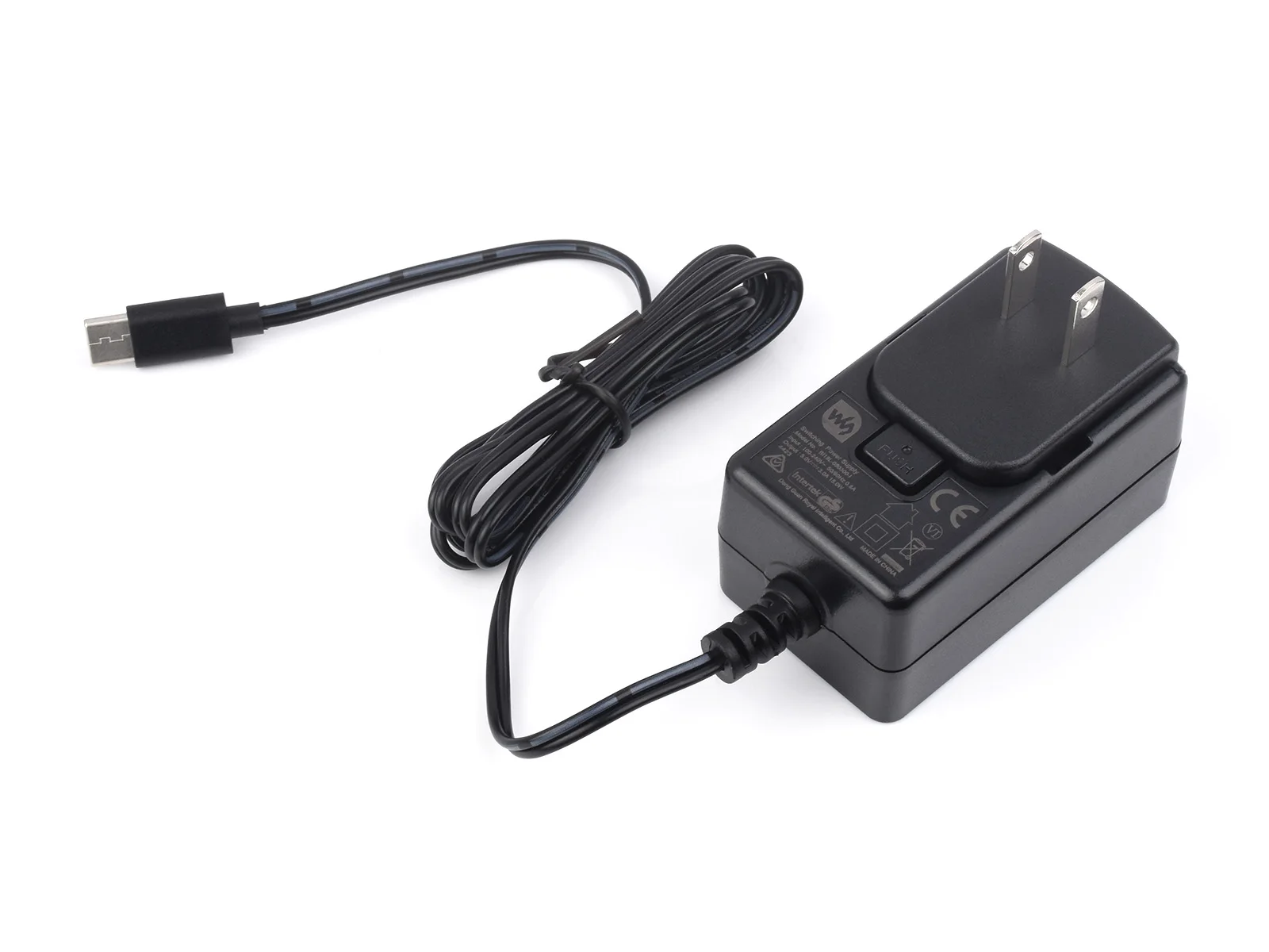 waveshare-raspberry-pi-4-usb-c-us-eu-uk-fonte-de-alimentacao-5v-3a-certificacao-de-seguranca-multiprotecoes