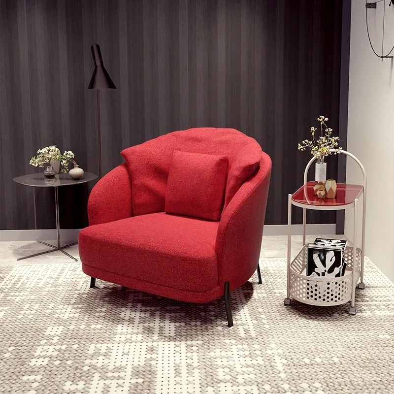 Hotel single sofa chair reception negotiation business living room guest sofa