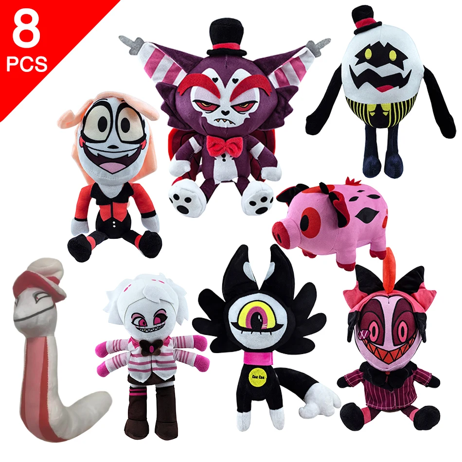 

Children TV Cartoon Hazbin Hotel Peluches Anime Plush Doll Charlie Morningstar Vaggie Alastor Plush Toy Boys And Girls Soft Doll