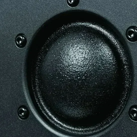 1 Piece Original HiVi DMA-A/DMB-A 5\'\' Black Fabric Membrane Pure Midrange Speaker Driver Unit 5ohm/80W Aluminum Panel D145mm