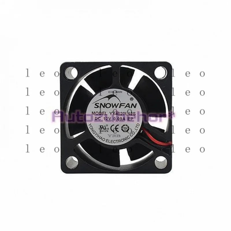 

GG 1PCS New for SNOWFAN YY4020L12S Cooling Fan DC12V 0.09A EP 4020 4CM 2Pin #A6-4