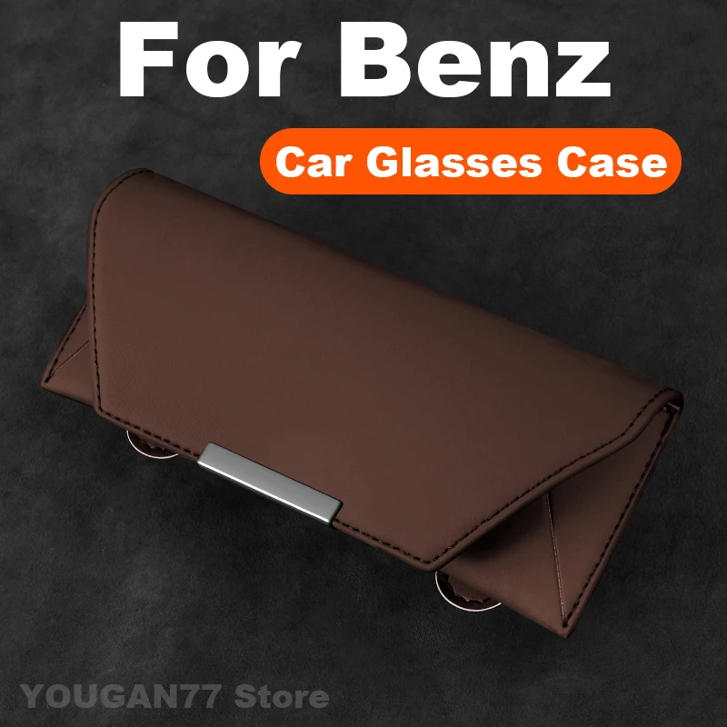 

Car Glasses Case For Mercedes-Benz E-Class C-CIass G-Class GLA GLC GLE GLK EQA EOB EQC EQS EQE S-Class 2025 Auto Glasses Frame