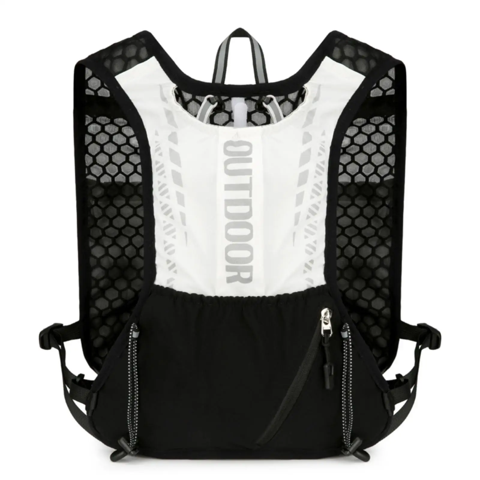 Running Water-Carrying Vest Breathable Water-Carrying Vest Backpack Lightweight Trail Running Backpack for Runners, Cyclists,