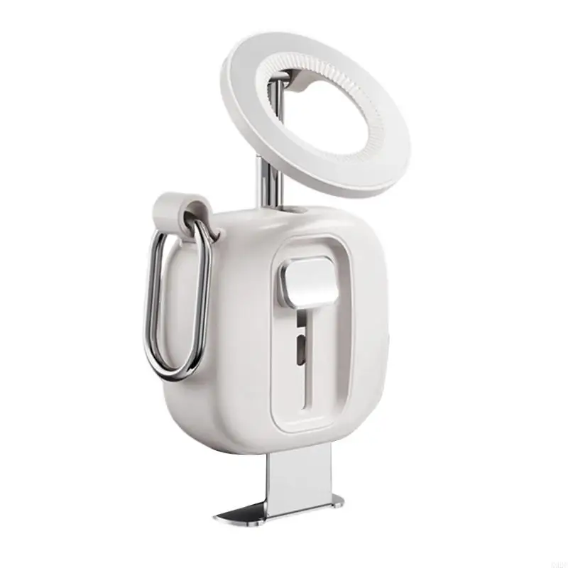 

Магнитный держатель для телефона для путешествий, складной дизайн, вращение на 720°, карабин из АБС-пластика из цинкового сплава