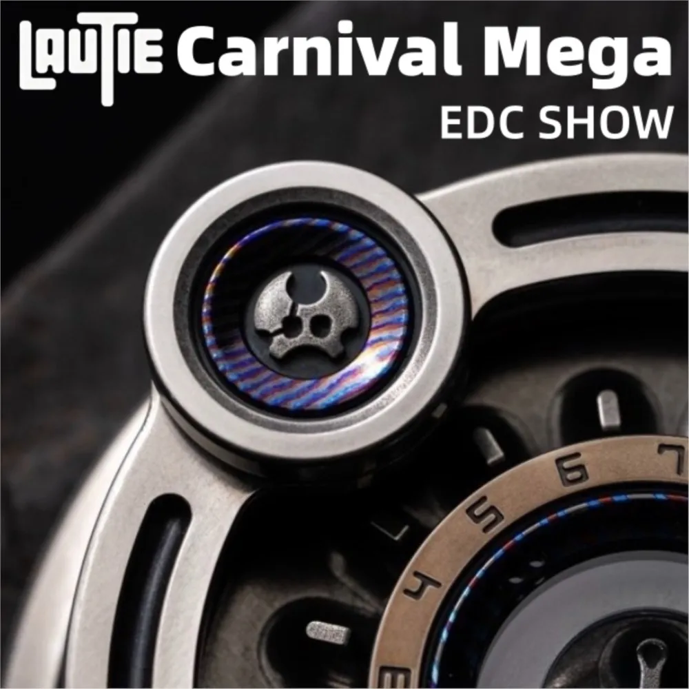 LAUTIE Carnival Mega Spinner 2099 Series Zircuti Patch Fidget Spinner Portable Office Desk Accessories Limited 100 PCS EDC Show