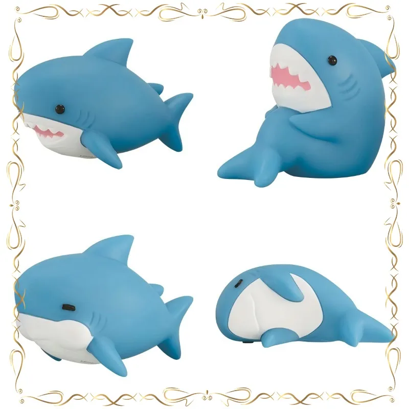 

Shark Gashapon Kawaii BANDAIN Desktop Ornament Children's Day Gifts Action Figure Model Toys