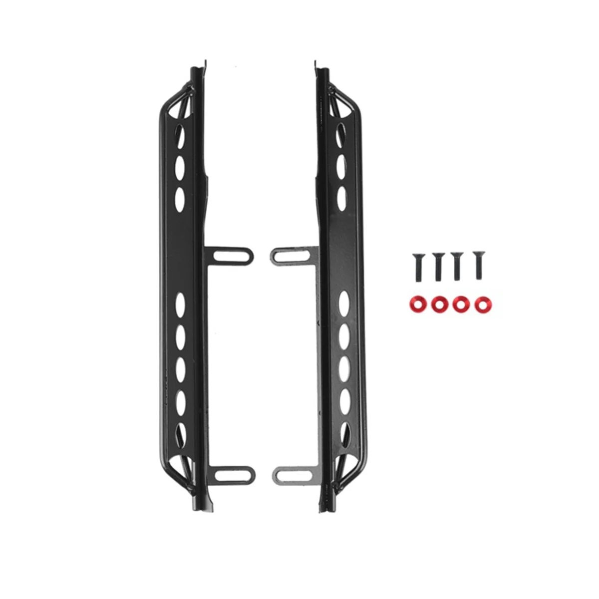 

Rock Sliders Metal Pedal Side Board for 1/6 RC Crawler Car Axial SCX6 JLU Wrangler Upgrade Parts 2PCS