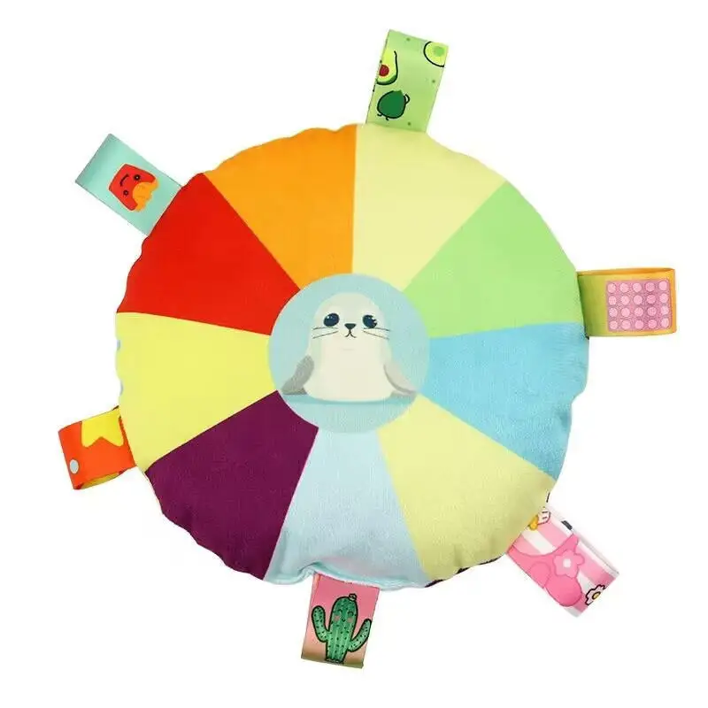 Creative High Quality Dog Toy Colorful Fluffy Bell Sounds Light Toy Interactive Game Multiple Patterns Pet Dog cat