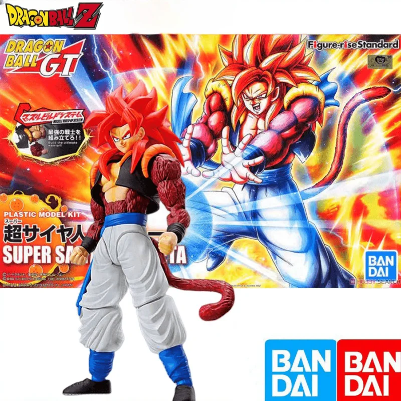 

In Stock Bandai Dragon Ball Figure Rise Standard Super Saiyan 4 Wugita Action Assembly Model Figure Collection