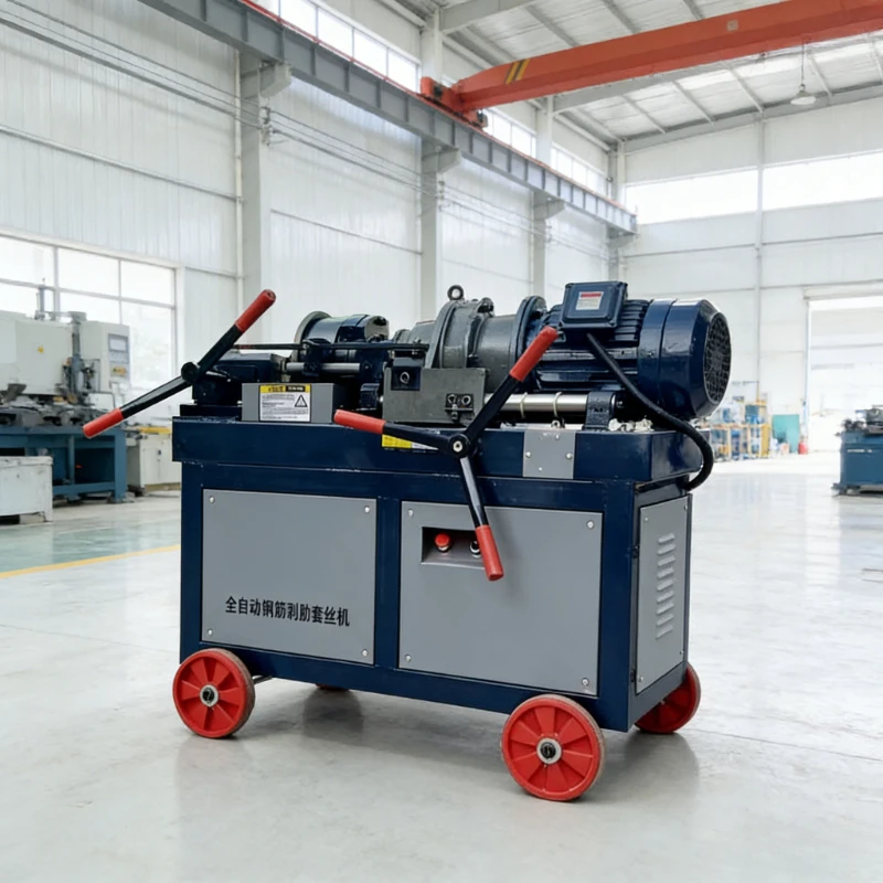 Bar Rebar Thread Rolling Machine Bolts Threading Rolling Machine automatic pipe thread rolling machine with loader customized