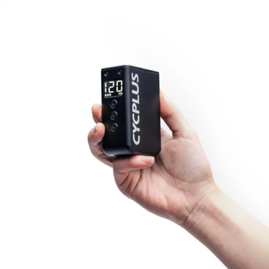 

Мини-насос AS2 Pro Max Tiny с манометром Max 120 PSI Беспроводной велосипедный воздушный насос с автоматической остановкой и клапаном Presta и Schrader для автомобиля Mo