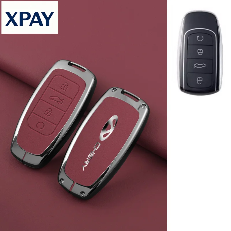New For CHERY TIGGO 8 Pro Max 2023-2025 All-inclusive Key Protection Case Car Key Housing Automobile Modification Supplies