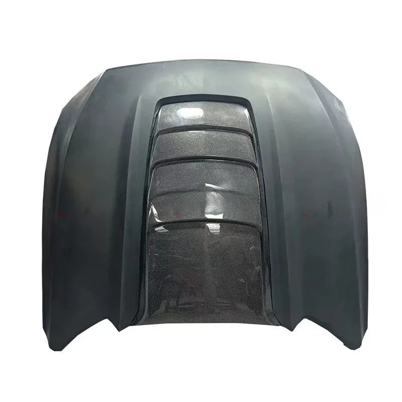 

For Ford Mustang Carbon Fiber Cover Robot Hood Modified Mustang Headcover Surround