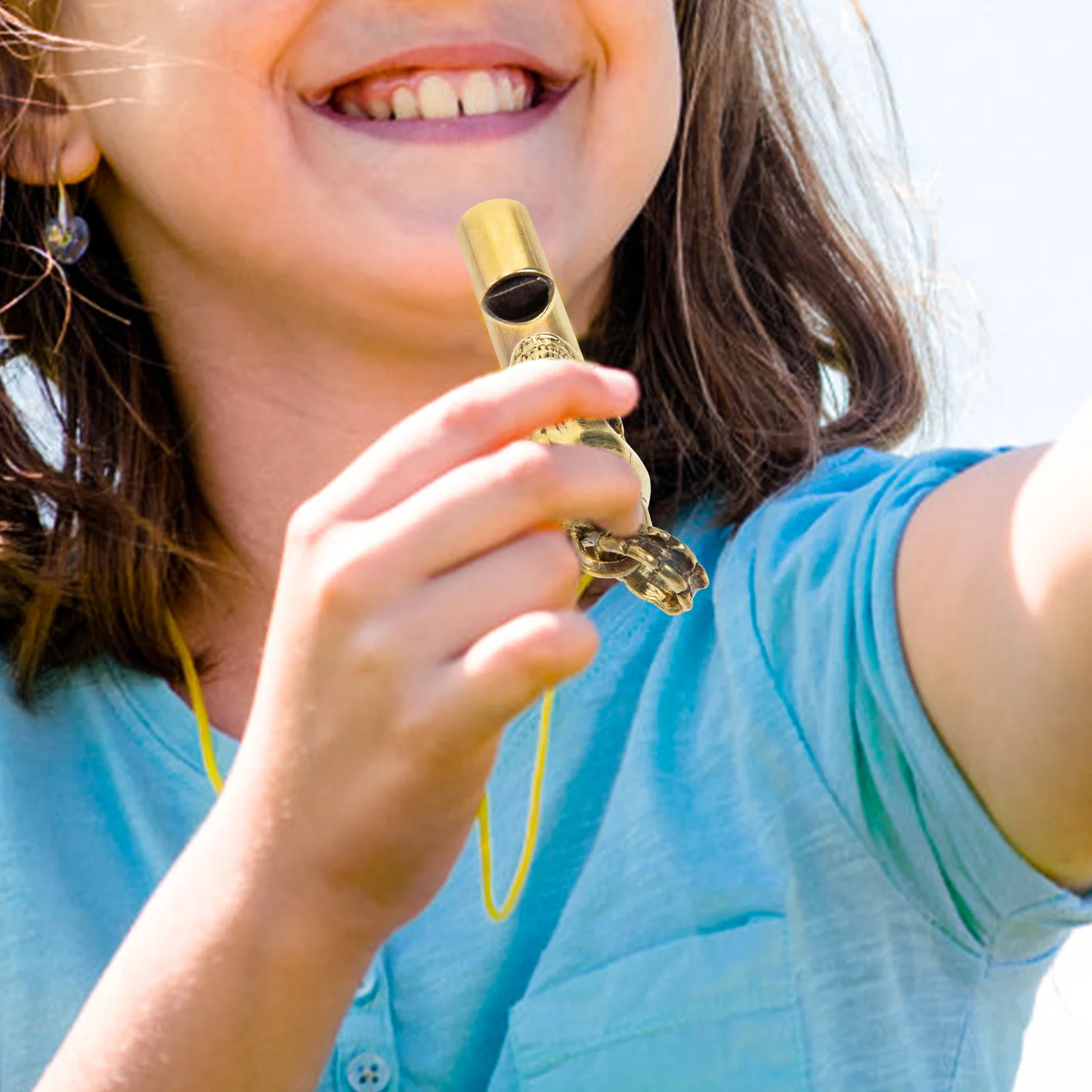 Свисток в форме черепа, медь премиум-класса, прочный, для экстренного выживания, для кемпинга, спорта, вечеринки, декор, ювелирные изделия, аксессуар для рукоделия