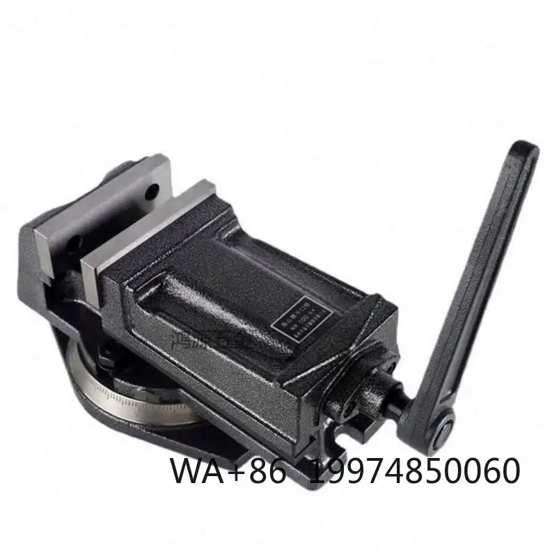

QH80 Precision Milling Machine Vise 80MM Machine Vice with Swivel Base for Milling Machine 3/4/5/6/8inch
