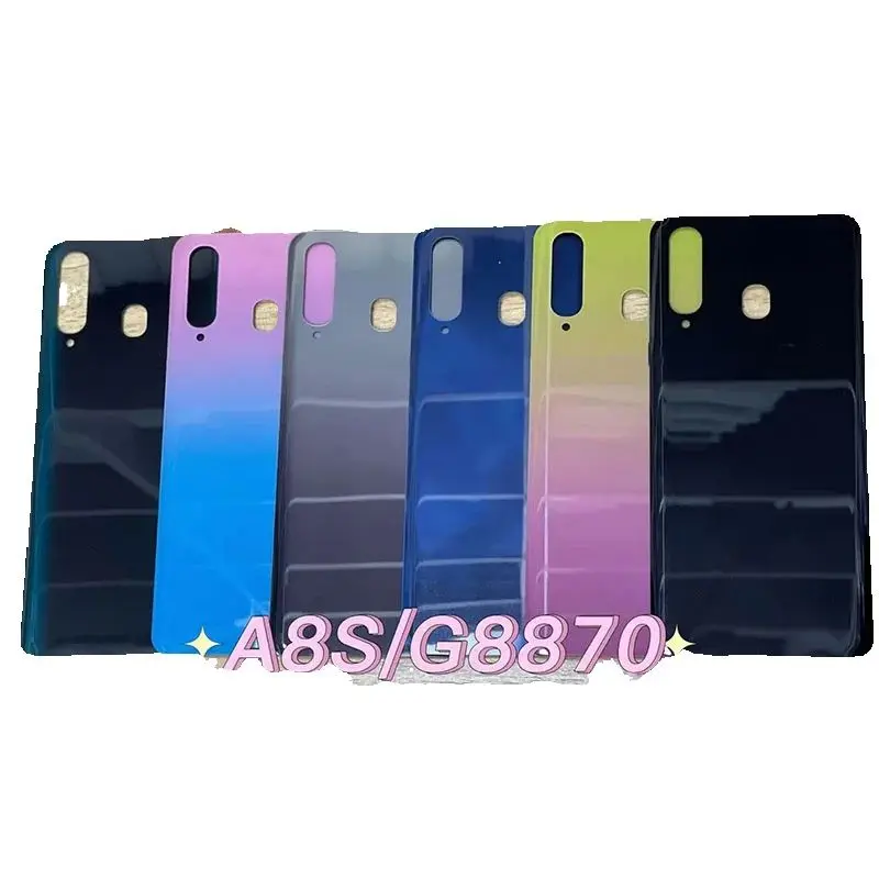 

For Samsung Galaxy A8s G8870 SM-G8870 Back Battery Cover Door Housing case Rear Glass Replace parts For Samsung Galaxy A8 s