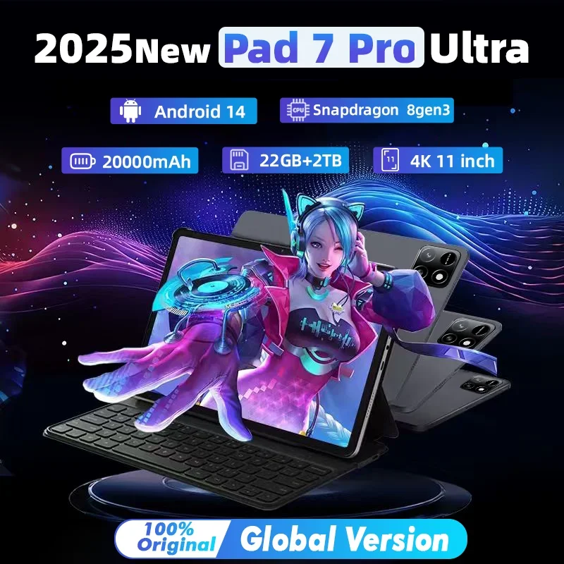 yZ[z2025 Mi Pad 7 Pro Ultra ŐVO[oŃ^ubg Mi Android 14 Snapdragon 8Gen 3 11C` \tgCgXN[ WiFi GPS WPS 5G PC